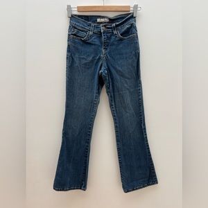 Vintage Levi's 548 Perfectly Slimming Flare jeans sz 2P